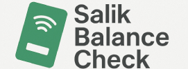 Salik Balance Check
